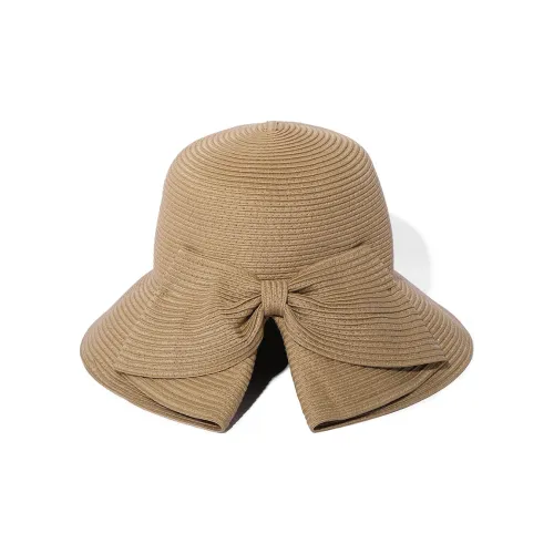 Clect Плетеная соломенная шляпа-ведро Женская