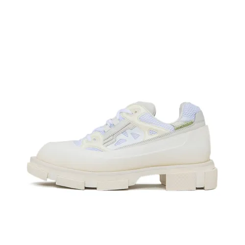 Both Gao RUNNER Low Топ Обувь на платформе Женская Белая