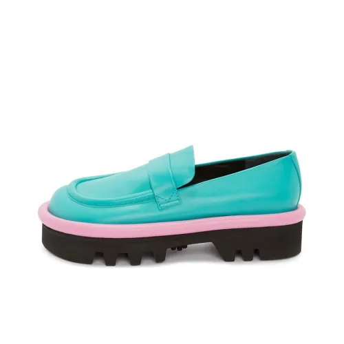 JW Anderson Bumper Tube Лоферы Мужские Бирюзовые