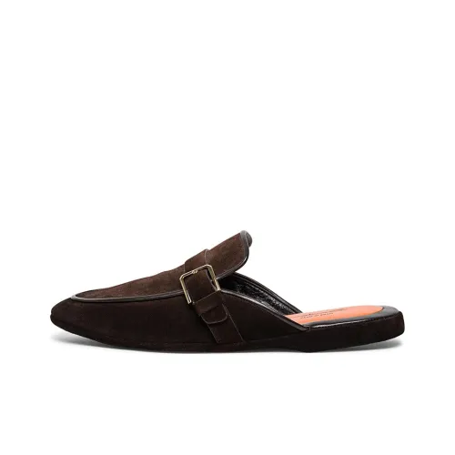 Santoni Мужская повседневная обувь Мужская Темно-коричневая