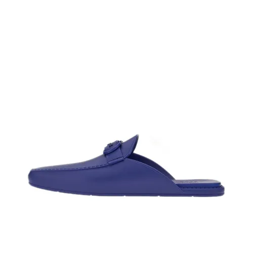 Ferragamo Gancini Домашние тапочки Мужские Синие