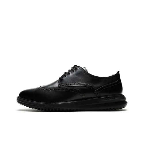 COLE HAAN Повседневные кожаные туфли с низким верхом, черные, мужские