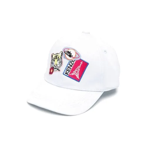 KENZO Хлопок Бейсболка Белая Kids