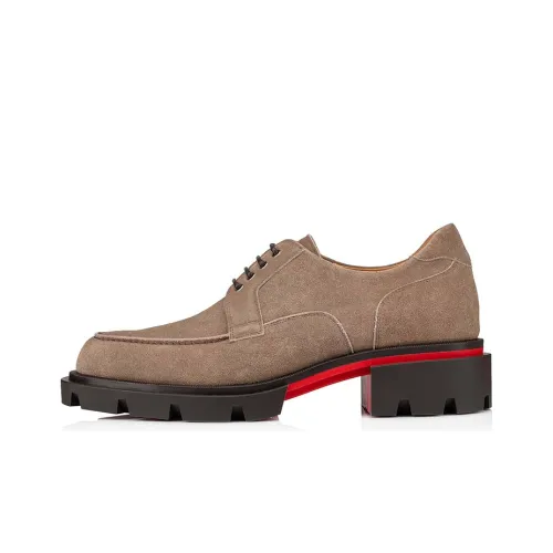 Christian Louboutin Повседневные кожаные туфли с низким верхом Мужские
