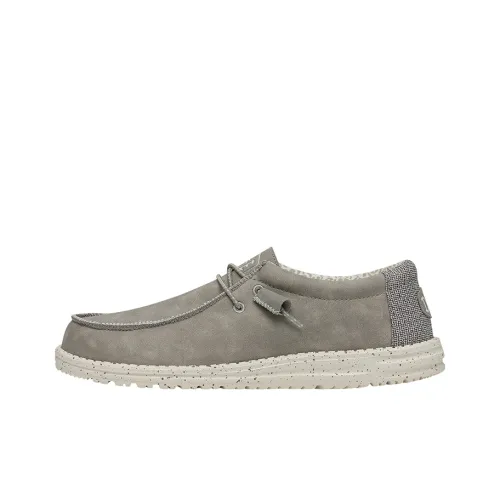 Heydude Мужские повседневные туфли Low Top Birch Silver Мужские