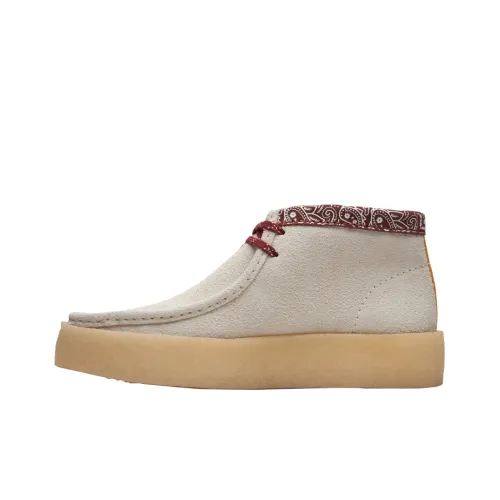 Clarks Originals Casual Men's White Clarks Originals Повседневный Мужской Белый