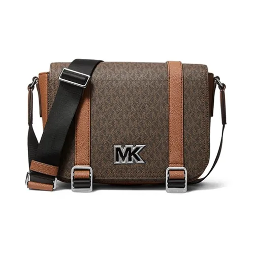 MICHAEL KORS MK Cooper Искусственная кожа Сумка через плечо Сумка для доставки Средний Мужской Коричневый