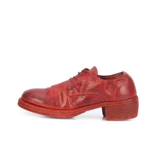 GUIDI Повседневная обувь Женская Коричневая Красная