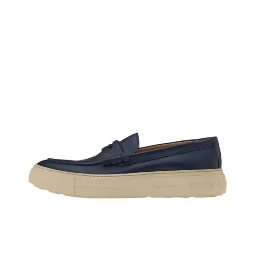 Ferragamo Мужская повседневная обувь Мужской Синий