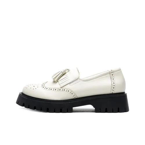 GRACEGIFT Лоферы Женские Белые