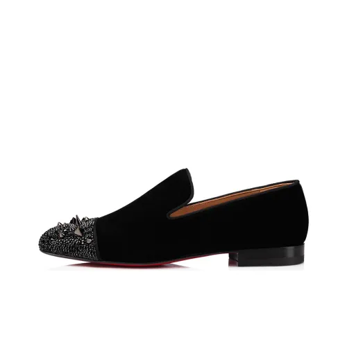 Christian Louboutin Повседневные кожаные туфли с низким верхом Мужские