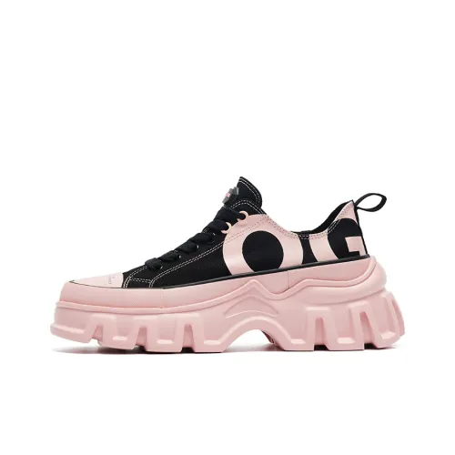 OGR Chou SHEN CS Highs Обувь на платформе Женская С принтом Розовый