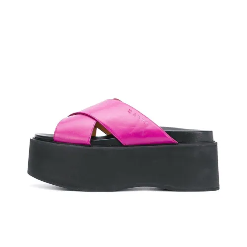 MARNI Платформа Обувь Женская Фиолетовая