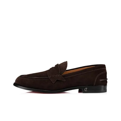 Christian Louboutin Повседневные кожаные туфли с низким верхом Мужские