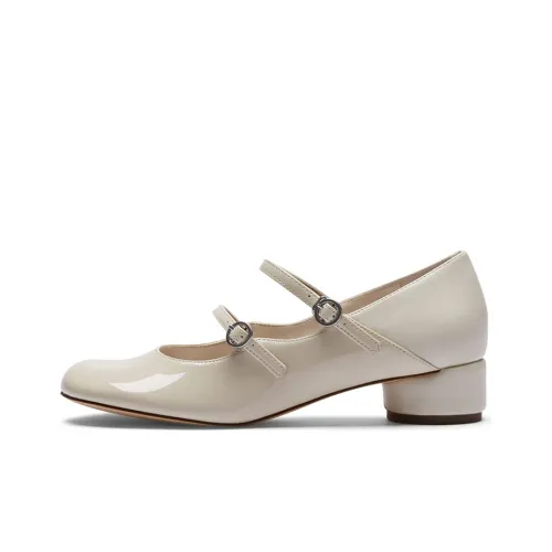 CHARLES KEITH Грубый каблук Туфли Мэри Джейн Женские