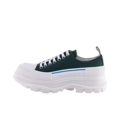 Alexander McQueen Tread Slick Low Топ Обувь на платформе Мужская Зеленая