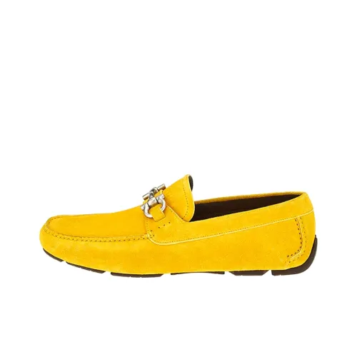 Ferragamo Gancini Мужская повседневная обувь Мужской Желтый
