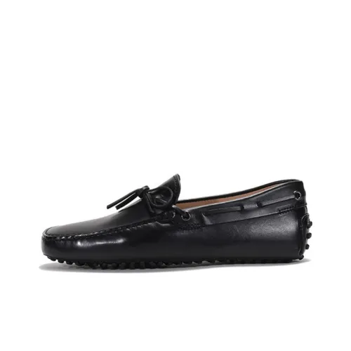 TOD'S Повседневные кожаные туфли для мужчин