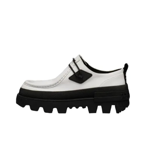 Moncler MonLoafers Платформа Обувь Женская Белая