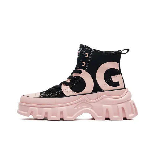 OGR Chou SHEN CS Highs Обувь на платформе Женская С принтом Розовый