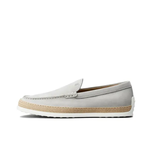 TOD'S Лоферы с резиновым низом Низкий Топ Мужской
