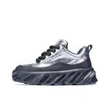 Серебристо-черный