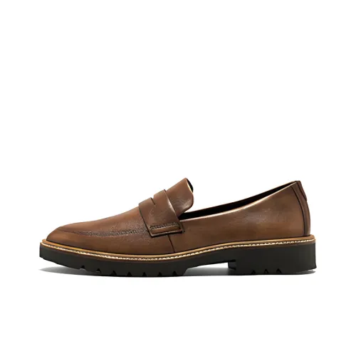 Ecco MID Низкий каблук Обувь Женские Янтарь