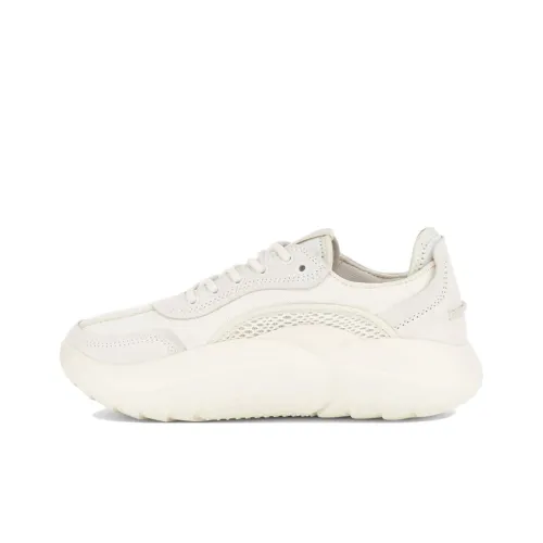 UGG LA Cloud Низкий Топ Обувь на Платформе Женская Белая