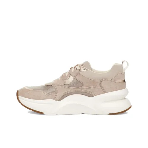 UGG LA Hills Низкий Топ Обувь с Платформой Женская Розовая Коричневая