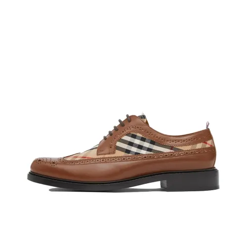 Burberry Vintage Casual Кожаные туфли Low Топ Мужской