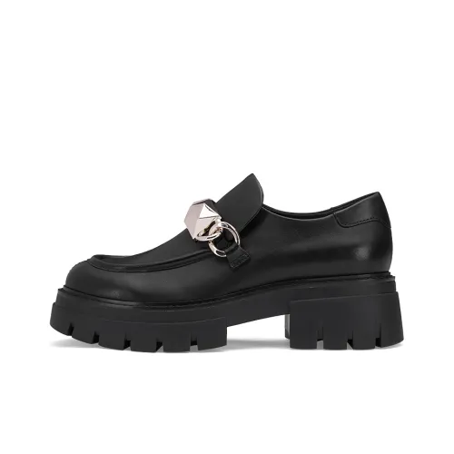 Пепельный Leroy Обувь без подкладки Женская Черная