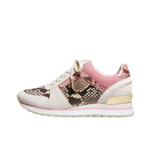 MICHAEL KORS Billie Low Топ Обувь на платформе Женская Белая Розовая