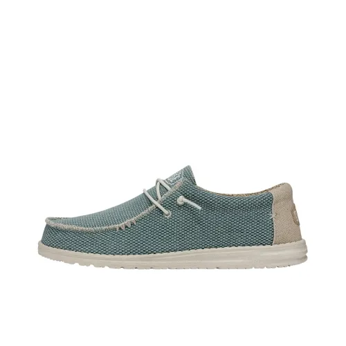 Heydude Мужские повседневные туфли Low Top Бирюзовый Мужской