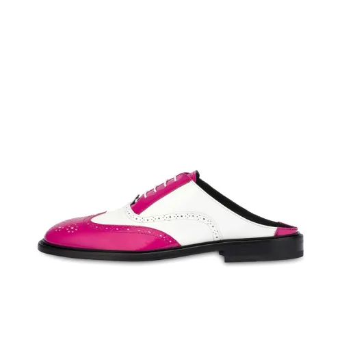 MOSCHINO Домашние тапочки Мужские Белые Розовые