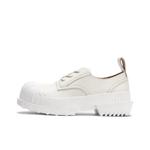 Lost In Echo HUNTING Утка Коллекция Покрытие Отводящий влагу Дышащий Низкий Топ Derby Обувь без подкладки Женские Экрю