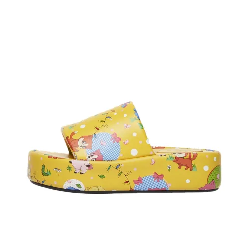 Balenciaga Слипоны Женские Желтые