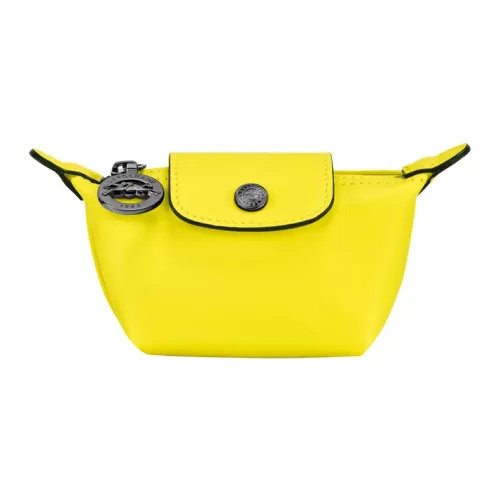 LONGCHAMP Le Pliage Xtra Коровья кожа Монетница Кошелек Женские Желтый