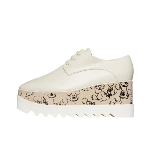 Stella McCartney Elyse Low Топ Обувь на платформе Женская Экрю