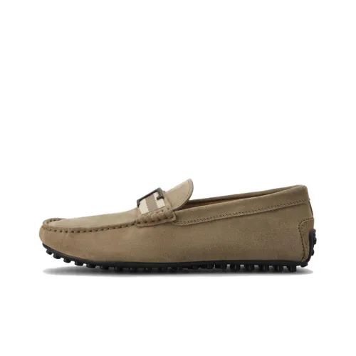 TOD'S Лоферы с резиновым низом Низкий Топ Мужской