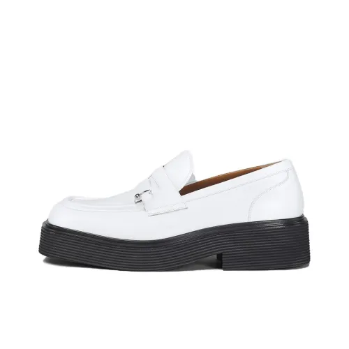 MARNI Мокасин Обувь Мужская Белая
