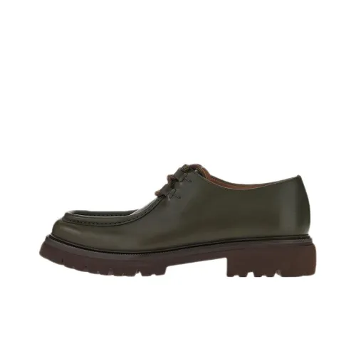 FERRAGAMO Derby Обувь Мужская Зеленая