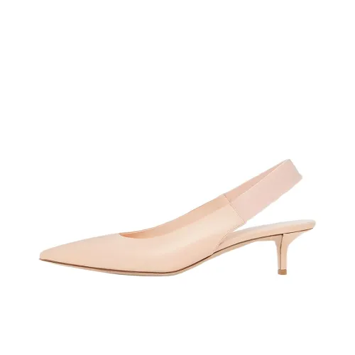 Burberry Туфли Мэри Джейн с узким каблуком средний каблук женская обувь розовый