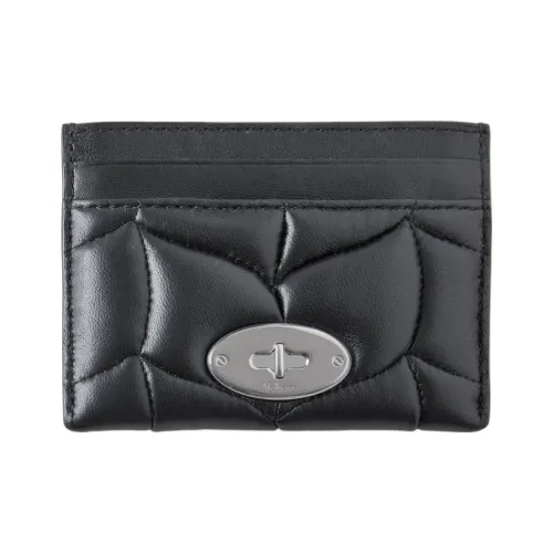Mulberry Напп Кожа Картхолдер Картхолдер Женский Черный
