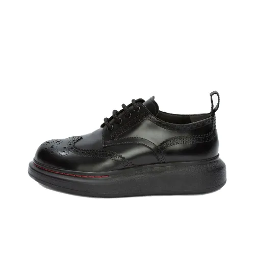 Alexander McQueen Hybrid Low Топ Обувь на платформе Женская Черная