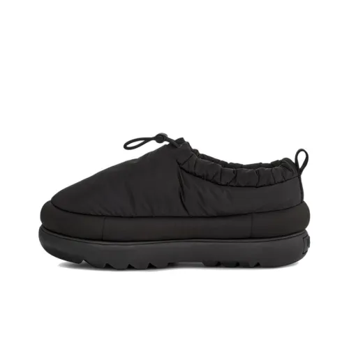 UGG Maxi Slide Low Топ Обувь на платформе Женская Черная