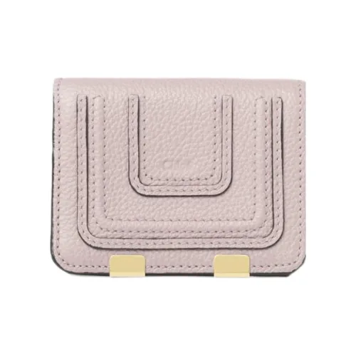 Chloe Marcie Телячья кожа с текстурой Кошелек Маленький Женский Светло-розовый