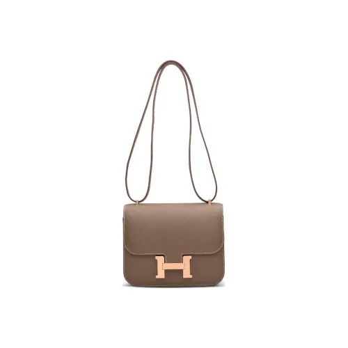 HERMES Constance Коровья кожа Сумка через плечо Kangkang Мини Женская