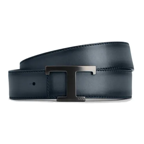 TOD'S Кожаные ремни Мужской Синий