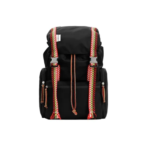 Lanvin Полиэстер Рюкзак Стандартный Мужской Черный