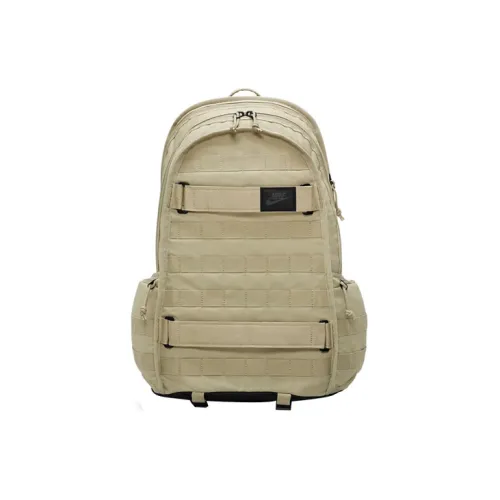 Nike Полиэстер Рюкзак Стандартный Унисекс Бежевый